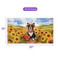 thumbnail image 5 of Vintage Boston Terrier Says Hello Mother's Day Summer Sunflower Field Doormat Gentleman Dog Lover Gifts Indoor Outdoor Welcome Mat - 12005, 5 of 5
