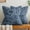 Blue, variant on SUSIELADY 18x18 Inch Pillow Covers 2 Pack, Farmhouse Chenille and Velvet Throw Pillow Covers with Piping, Textured Decorative Cushion Covers for Couch Sofa Bed Living Room Decor, Khaki