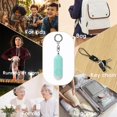 thumbnail image 2 of Self- Alarm Smart Tag Gps Tracker Portable Rechargeable Alarm Key Child Finder Pet CarMini Airta(Black), 2 of 5