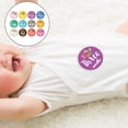 thumbnail image 3 of 12Pcs Baby Monthly Stickers Flowers Shower Gift Keepsakes Memories Photo Props, 3 of 7
