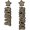 Gold D, variant on Happy New Year Earring for Women Glitter 2025 Happy New Year Star Dangle Earrings New Year’s Eve Party Jewelry Gifts