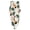 Abstract Leaf Geometric Print, variant on Bathing Suit Cover Up Plus Size Hawaiian Caftan Cover Up Caftan Dress, Flowy Soft Oversized Kaftan Dress, Pineapple Flower Print