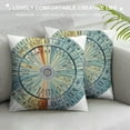 thumbnail image 3 of Wheel of Emotions Feelings Home Bedroom Cushion Pillow Covers Sofa Couch Decorative Square Throw Pillow Case 18x18 in, 3 of 5