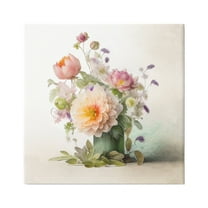 Stupell Industries Spring Floral Bouquet Botanical & Floral Painting Gallery Wrapped Canvas Art Print Wall Art, 24 x 24