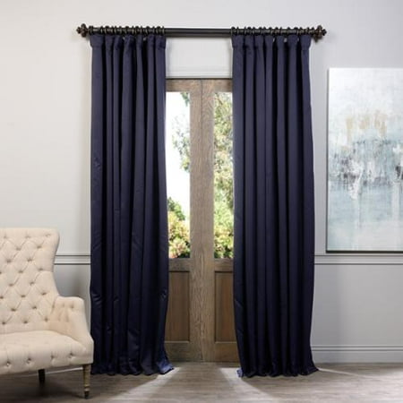 Exclusive Fabrics Extra Wide Thermal Blackout 108 Inch Curtain
