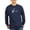 Navy, variant on CafePress - SAXOPHONE HEARTBEAT Long Sleeve T-Shirt - Long Sleeve Dark T-Shirt
