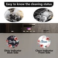 thumbnail image 3 of BUYISI Dishwasher Stickers Double-Sided Magnetic Refrigerator Decorative Stickers 2Pcs Dwct005, 3 of 7