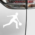 thumbnail image 3 of Magnets in Motion Bowler Male Car Magnet White, 3 of 4