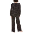 thumbnail image 2 of 40 Winks womens  2pc Printed Pajama Set, xs, Black, 2 of 3