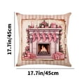 thumbnail image 2 of Hwkond Large Throw Pillows Christmas Pillow Cover Linen Material Exquisite Pattern Living Room Bedroom Decoration Pillow Cushion Cover,MulticolorB, 2 of 5