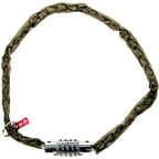 Ventura Combo Lock Chain, Smoke