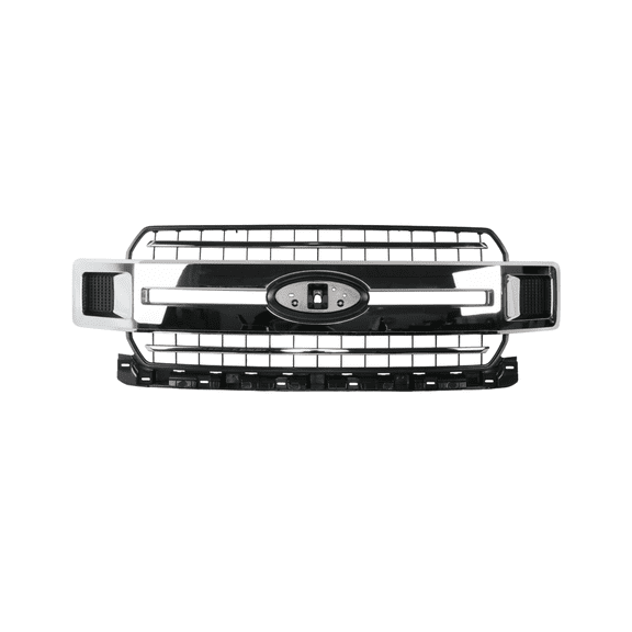 JL3Z-8200-EA Front Bumper Radiator Grille Grill Chrome For 2018-2020 Ford F-150