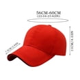 thumbnail image 4 of MKKAS Men’s Long Brim Baseball Cap Hat, Adjustable Outdoor Sports Sun Protection Hat for Fishing and Hiking, White, Baseball Cap Hat, Long Brim, 4 of 4