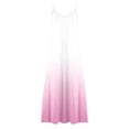 thumbnail image 4 of V Cuello Vestidos de Verano para las Mujeres 2025 Impresión sin Mangas Cuello Redondo Vestido Casual, Imitación Algodón Tirar Marco, 4 of 8