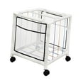 thumbnail image 2 of yuksok Stuffed Animal Storage Rack with Wheels Plush Toy Shelf for Playroom Bedroom single layer, 2 of 9