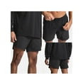 thumbnail image 3 of Yunliwuli Men’s Quick Dry Athletic Shorts Drawstring Workout Shorts Training Short Pants with Towel Loop, 3 of 9