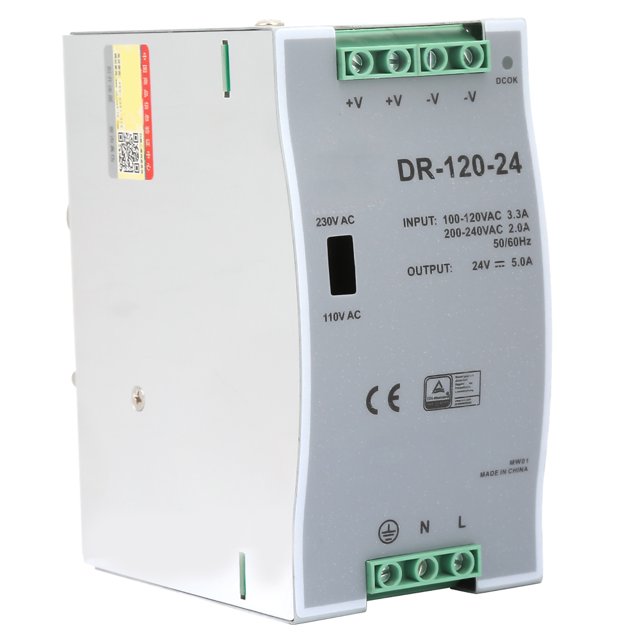 Fuente de alimentación CA/CC Modulación de ancho de pulso 100~240 V 24 V 5 A 120 W