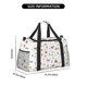 thumbnail image 3 of Balery Farm Animals Bolsa de Gimnasio para Mujeres, Bolsa de Viaje con Bolsillo Húmedo, Bolsa de Fin de Semana para Mujeres, Bolsa de Viaje Resistente al Agua, 3 of 7