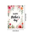 thumbnail image 4 of AmhNF Happy Mothers Day Floral Garden Flag For Home Outdoor Garden Yard Decor 12x18 inch, 4 of 5