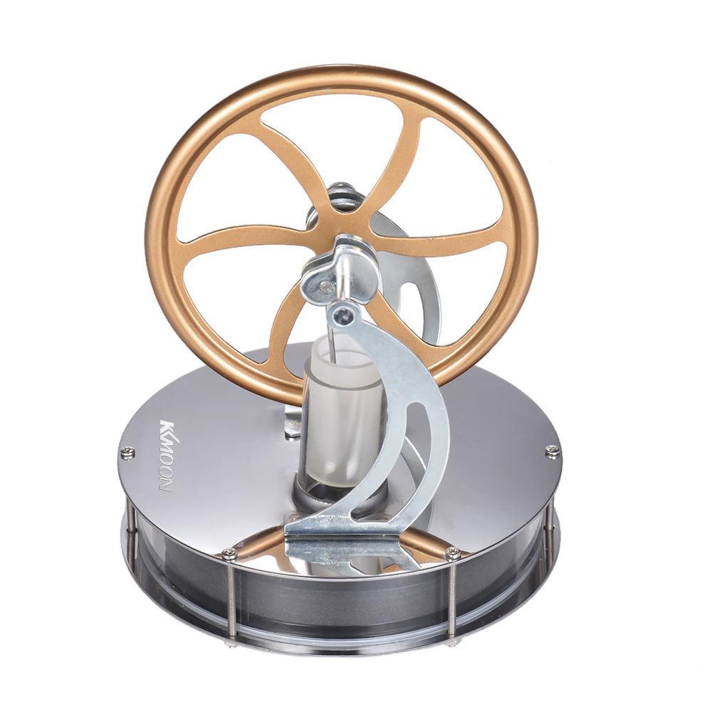 Low Temperature Golden Stirling Engine Motor Model Steam Heat Education Toy 