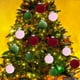 thumbnail image 3 of Fiudx Artículos en oferta con ofertas flash 12 piezas de bolas navideñas de terciopelo flocadas, adornos de bolas de plástico para árbol de Navidad, adornos colgantes decorativos para árbol de Navida, 3 of 4