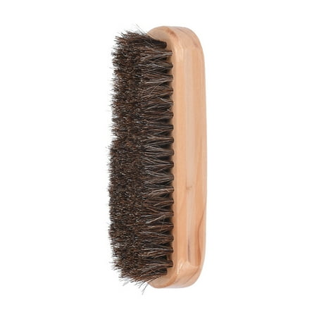 

Horse Hair Wooden Handle Shoe Brush Soft Polishing Bristle Shoes Cleaning Tool for Jacket Suede Shoe Leather Shine Nubuck Sneakers Polish Horsehair