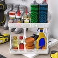 thumbnail image 6 of Pull-Out Rotating Storage Rack Kitchen Spice Rack Seasoning Bottle Cosmetic Storage Rack, 6 of 6