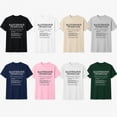 thumbnail image 4 of Maintenance Technician Definition Graphic T-Shirt, Unisex Classic Fit Tee, 4 of 9