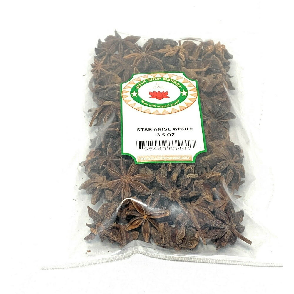 Star Anise Whole 3.5 oz (100 gm) Spice By