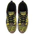 thumbnail image 2 of Don’t Tread On Me American Flag Libertarian Gadsden Running Shoes Sneakers Mesh Black Size 5, 2 of 5