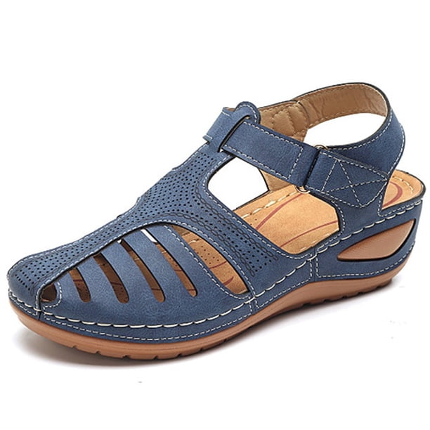 Sandalias de mujer Nuevos zapatos de verano Mujer Tallas grandes 44 Sandalias de tacón para cuñas Chaussure Femme Casual Gladiador Plataforma Zapatos Talon Tan Jianjun unisex