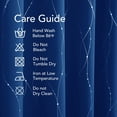 thumbnail image 4 of Deconovo Room Darkening Curtains, Noise Reducing, 2 Panels, Royal Blue, 42W x 72L Inch, Energy Saving, Thermal Insulated Blackout Drapes, 4 of 9