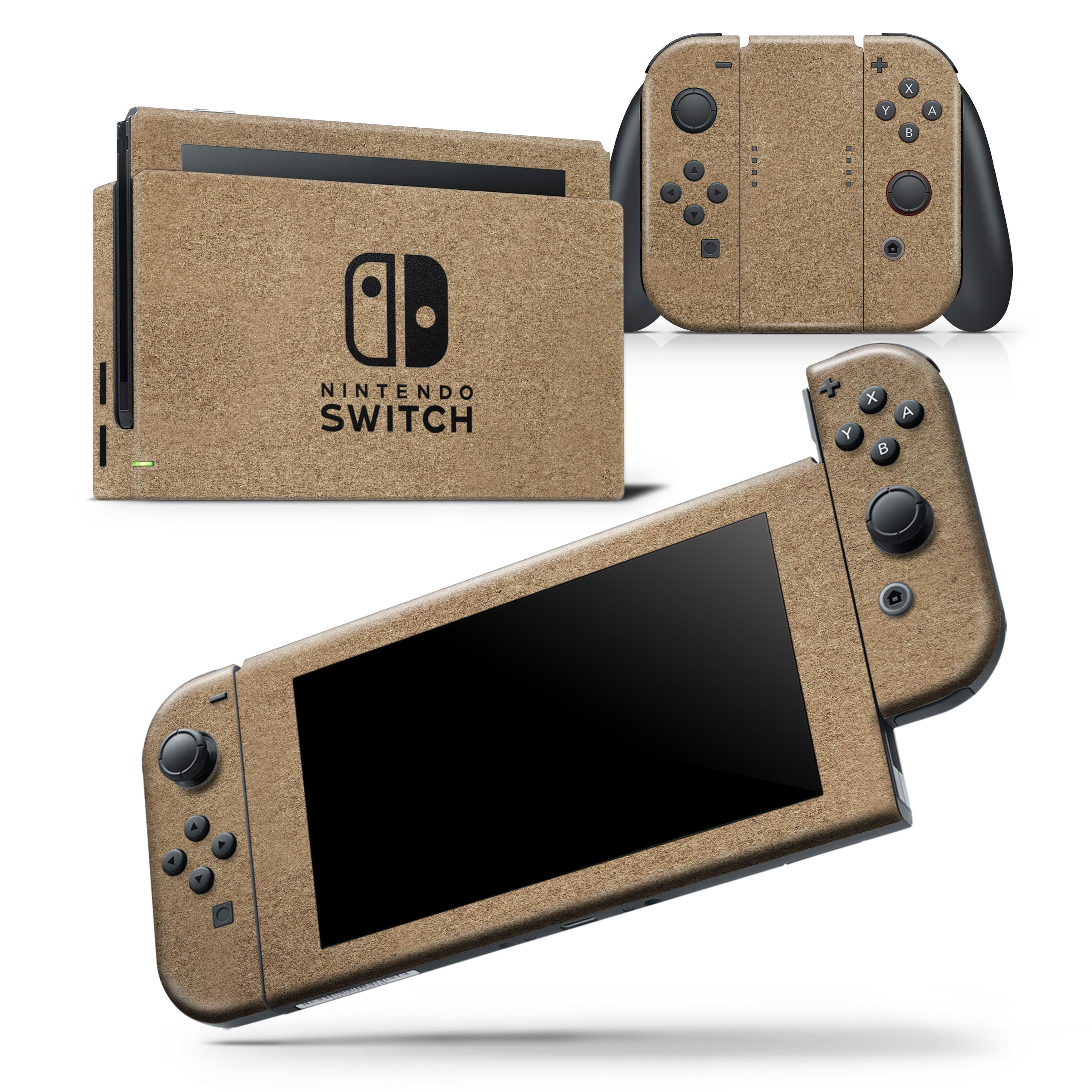 Brown Cork Surface Skin Wrap Decal Compatible With The Nintendo Switch Console Dock Joycons Bundle Walmart Com Walmart Com - help center decal roblox