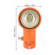 thumbnail image 5 of Cabezal de Engranaje de Caja de Cambios ANGGREK Aleación de Aluminio 26 mm Naranja, 5 of 7