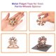 thumbnail image 4 of Noria metálica Fidget Spinner Comerda, 6,35 cm, 110 g, 4 of 6