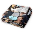 thumbnail image 4 of Bill Skarsgard Blanket Anti-Pilling Throw Blanket Plush Blanket Lightweight & Ultra-Soft, Warm & Comfy Flannel Fleece Blanket for Couch, Bed, Sofa, 60x80, 4 of 6