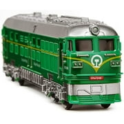 Train Toys for Kids with Sound & Light - Train Set for 3 4 5 6 7 Years Old Boys Girls Classic Toy Gift for Holiday, Birthdays or Christmas