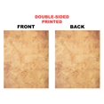 thumbnail image 3 of Paquete De 50 Papeles Vintage Decorativos | Papel Estacionario Vintage | Uso Para Crear Letras Antiguas, Bocetos De Dibujo Y Escritura Atemporales | Compatible Con Impresoras Láser Y De Inyección De T, 3 of 5