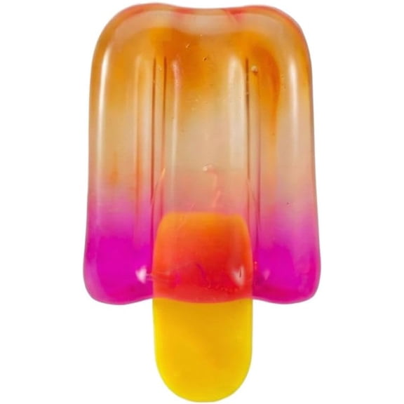 Ice Cream Squeeze Squishy,Summer Sensory Stress Relief, Easter Basket Stuffers Party Favors for Anxiety Relief Everyone,Birthday Gift -A