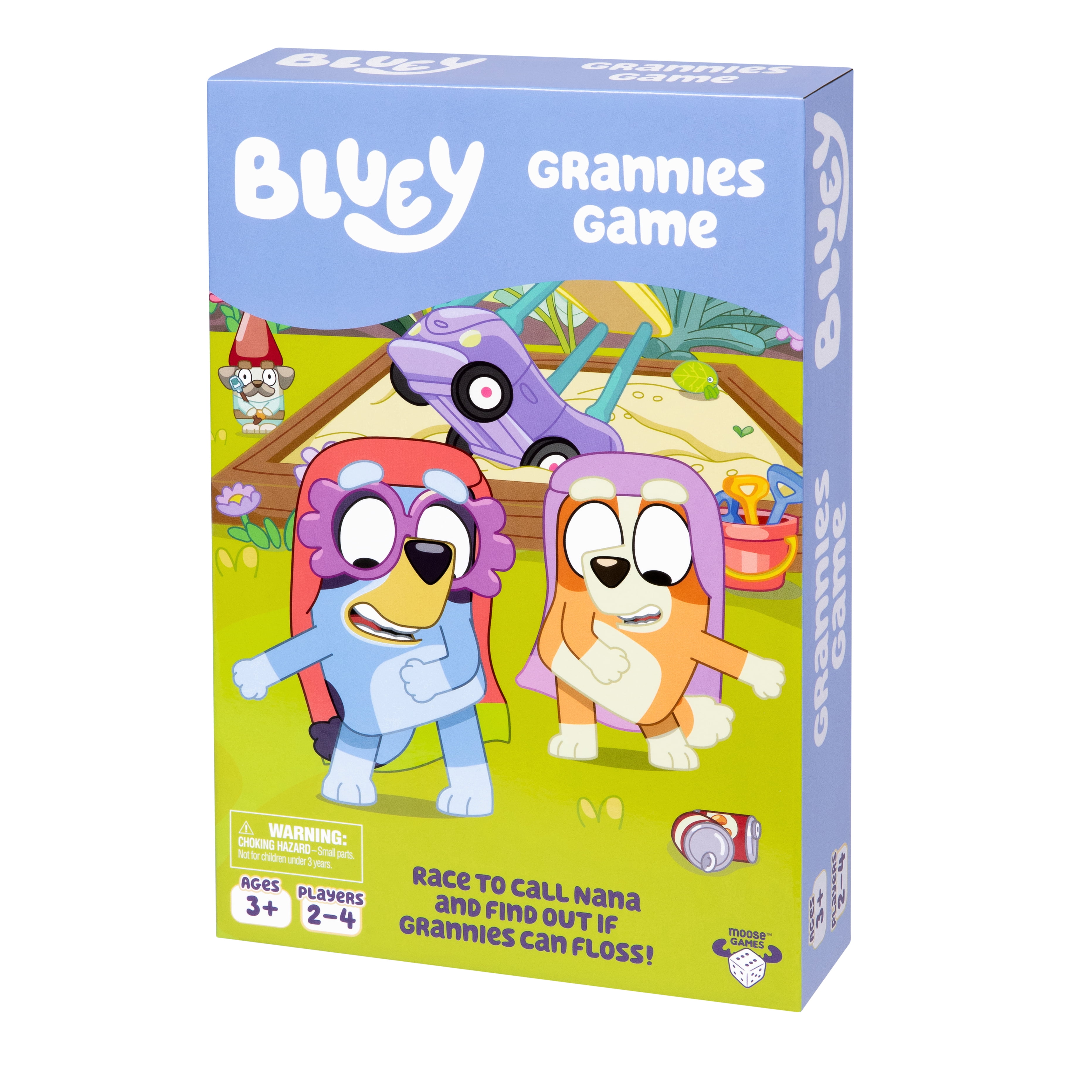 Bluey, Grannies Game, Collect Items and Call Nana, Ages 3+
