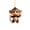 H, variant on Christmas Tree Pendant Tree Monkey Pendant Christmas Pendant Book Stacking Ornaments Christmas Monkey Holding Christmas Acrylic Ornaments New Year Ornaments