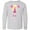 AC-Heather Grey, variant on Inktastic Cheerleaders, Cute Girl, Blonde Hair, Cheerleading Long Sleeve Youth T-Shirt