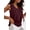 Burgundy, variant on ANRABESS Women's Textured V Neck Tank Top Summer Work Office Blouses Sleeveless Loose Dressy Tunic Shirts Business Casual Outfits Light Green XL