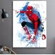 thumbnail image 1 of Cuadro Decorativo Spiderman Acuarela Canvas Listo Para Colgar 30x45cm Jungle Art Impresion Tela Arte, 1 of 7
