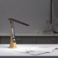 thumbnail image 3 of Youkk Foldable Desk With For Perpetual Desk And Foldable Modern Lamp With Khaki, 3 of 6