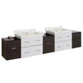 thumbnail image 1 of Imaginations Américaines 88.5 pouces W Vanity Set Gris, 1 of 1