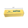 thumbnail image 4 of Taotanxi 5Pcs Butter Toys, Super Soft Butter-Shaped Slow Rising, Sticky Butter Sticks Squeeze Toys, Realistic Food Soft Fidget Toys for Decompression Anxiety Relaxation(Light Yellow,5PC), 4 of 10