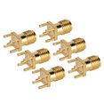 thumbnail image 4 of Coax Line Connector Set, OFC Female Durable 50 Ohm  Impedance RF Coaxial Cable Adapter  For GPS, 4 of 8