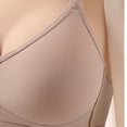 thumbnail image 4 of Yutgune Bras For Women Jelly Wireless Push Up Bralette Cutout V Neck No Underwire Comfortable Support Bra, 4 of 5