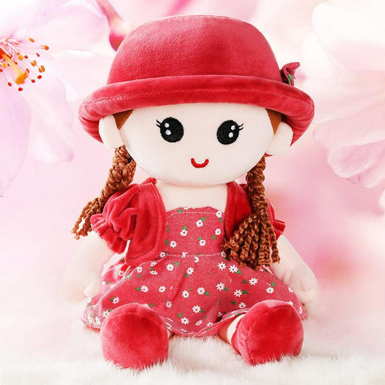 Plush, Cuddly, Huggable 13.8 Inches Rag Doll Toy for Toddlers, Baby  Girls,Plushie Super Soft and Very Cute